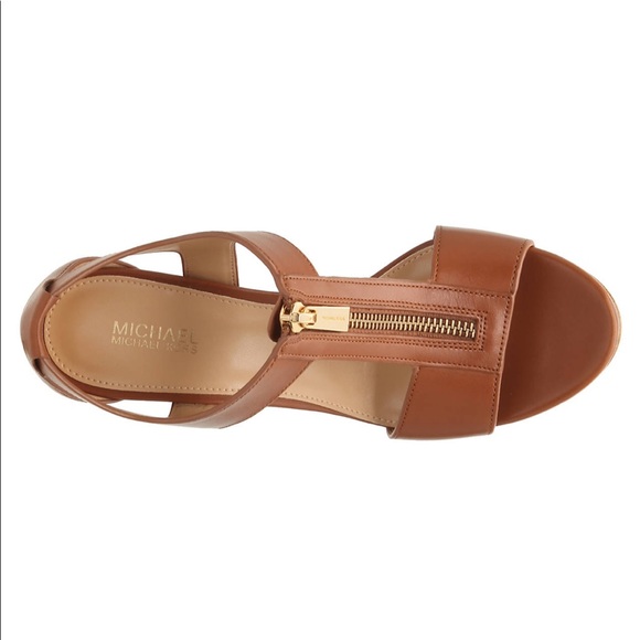 NEW MICHAEL Michael Kors Berkley Heeled Platform - Picture 6 of 9